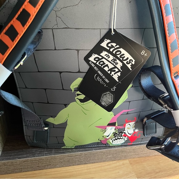 Loungefly Disney Nightmare Before Christmas Town Hall Mini Backpack - Picture 7 of 16